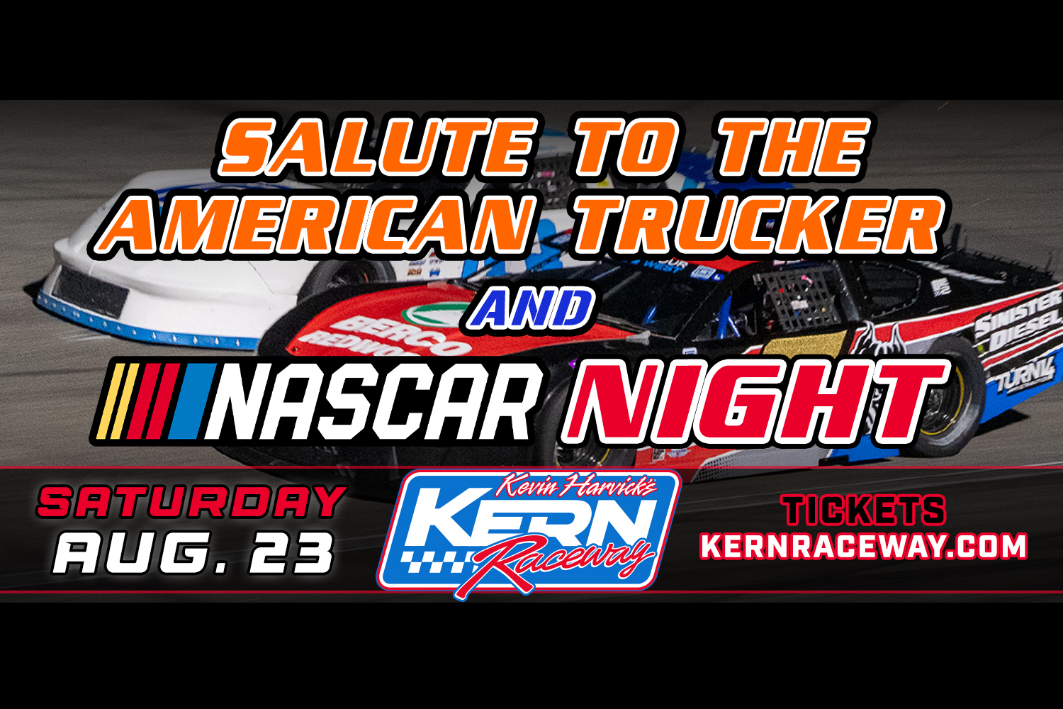 8/23/25: Salute to the American Trucker + NASCAR Night